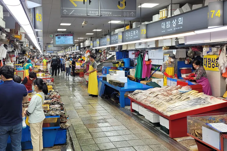 Jagalchi Market in Busan