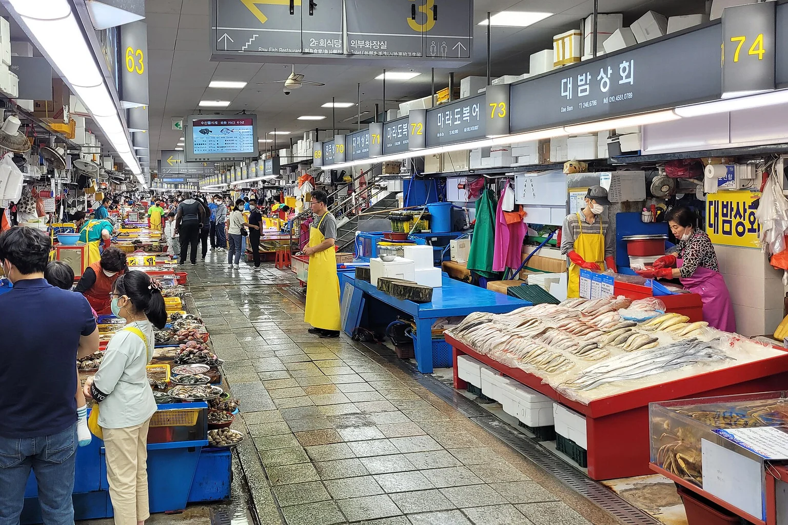 Jagalchi Market in Busan